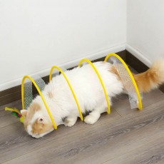 PET 고양이 스프링 터널 숨숨집 접이식 쥐돌이 장난감