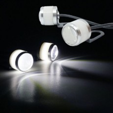 싸이키 LED 램프 자동차 튜닝 포인트 조명 화이트 2개