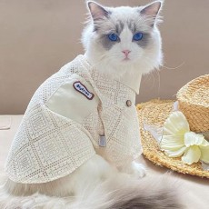 PET 강아지 고양이 레이스 셔츠 여름 선스크린 통기성