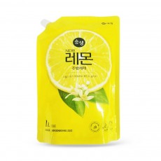 애경 순샘 주방세제 레몬 리필 파우치 1L