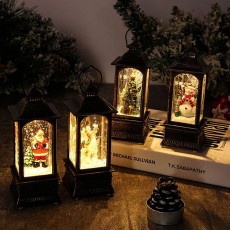 미니 크리스마스 LED 워터볼 무드등 트리 꾸미기
