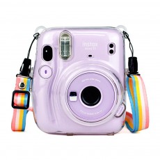 인스탁스 미니11 투명 케이스 폴라로이드 카메라 가방