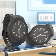 스포츠 저소음 방수 수능 시계 시험 손목시계 선물