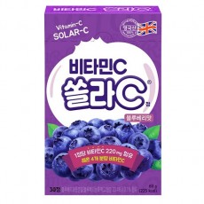 쏠라-C 블루베리맛 30정