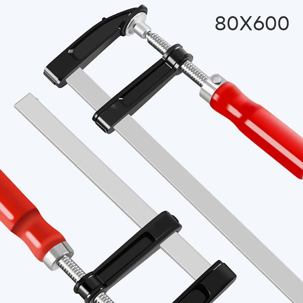 고정 클램프 목공 목재 판넬 금속 고정작업 80X600